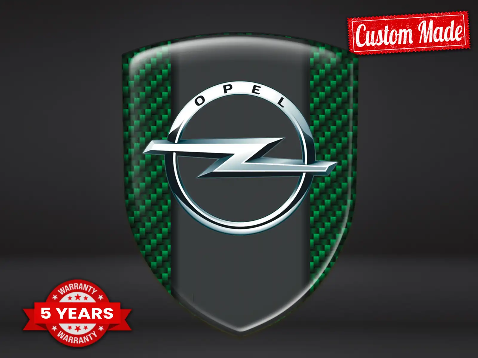 Opel Adesivi Paraurti Auto su Misura Racing Premium Moderni